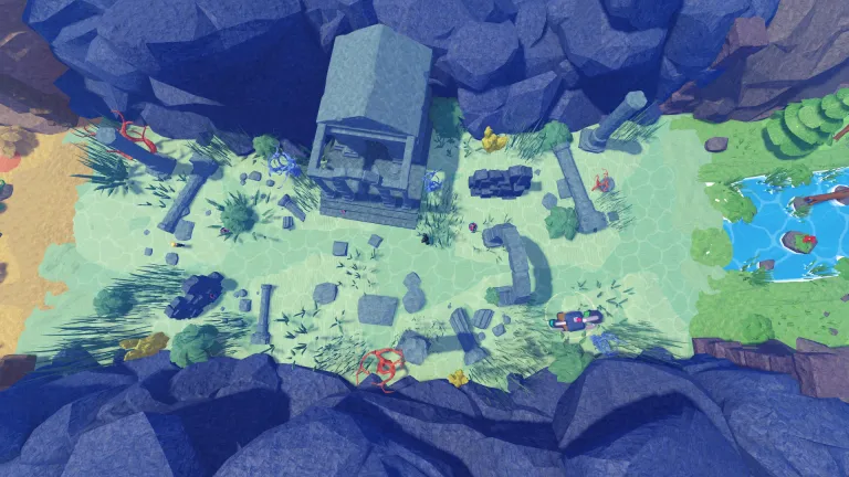 Atlantis zone screenshot from Slime RNG